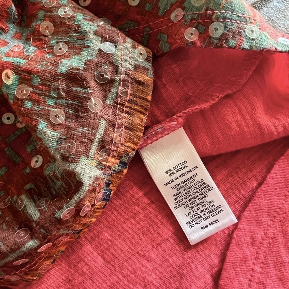 ⭐️BOGO FREE⭐️ EXPRESS Coral Asymmetrical Tank Top - Picture 8 of 8